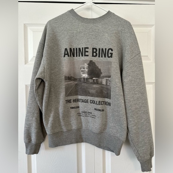 Anine Bing Sweaters - Anine Bing grey sweatshirt size small